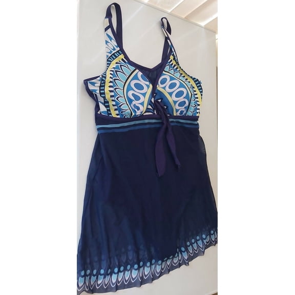 Womens Swimsuit With Cover Up Size XL As Image