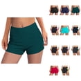 thumbnail image 1 of Women's Swimwear Menstrual Leakproof Swim Shorts, Wide Waistband Bathing Suit Bottoms for Girls Teens, Quick Dry 3 High Waist Period Swimwear, 1 of 6