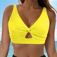 thumbnail image 1 of Women's Swimwear Tankini Set Beach Pool Cover Up Hollow Out Bikini Top With Swim Shorts Conservative Two Piece Bathing Suit Sunflower Top And Bottom for Women Women Swim Dress with Short Swimsuit Tops, 1 of 6