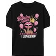 thumbnail image 1 of Women's T-Shirt Birthday Queen I DON'T GET OLDER I LEVEL UP Crown Short Sleeve Casual Tee Classic Crew Neck T Shirt for Women Black, M, 1 of 7