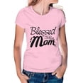 thumbnail image 1 of Women's T-Shirt, Blessed To Be Mom T-Shirt, Mother's Day T-Shirt, Mother's Day Gift, Loving Mama Tee, Women's Tee, Women's Cotton Shirt, Mom Gift, Best Mom Ever, Gift for Her, 1 of 5