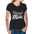 thumbnail image 1 of Women's T-Shirt, Blessed To Be Mom T-Shirt, Mother's Day T-Shirt, Mother's Day Gift, Loving Mama Tee, Women's Tee, Women's Cotton Shirt, Mom Gift, Best Mom Ever, Gift for Her, 1 of 5