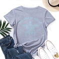thumbnail image 1 of Women's T-Shirt Gulf of Mexico Stay Salty Resistance Tee Funny Graphic T-Shirt Casual Short Sleeve Top, 1 of 5