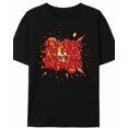 thumbnail image 1 of Women's T-Shirt It's Fine I'm Fine Everythimg Ls Fine Explosion Pop Art Short Sleeve Casual Tee Classic Crew Neck T Shirt for Women Black, M, 1 of 7