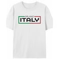 thumbnail image 1 of Women's T-Shirt MILANO ITALY Modern Art Short Sleeve Casual Tee Classic Crew Neck T Shirt for Women White, 2XL, 1 of 7