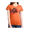 thumbnail image 1 of Women's T-Shirt Short Sleeve - American Flag 4th of July, 1 of 5