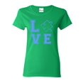 thumbnail image 1 of Women's T-Shirt Short Sleeve - Autism Awareness Puzzle, 1 of 5