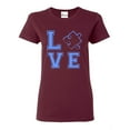 thumbnail image 1 of Women's T-Shirt Short Sleeve - Autism Awareness Puzzle, 1 of 5