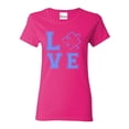thumbnail image 1 of Women's T-Shirt Short Sleeve - Autism Awareness Puzzle, 1 of 5