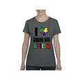thumbnail image 1 of Women's T-Shirt Short Sleeve - Autism Awareness, 1 of 5