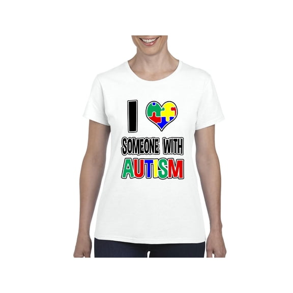 Women's T-Shirt Short Sleeve - Autism Awareness
