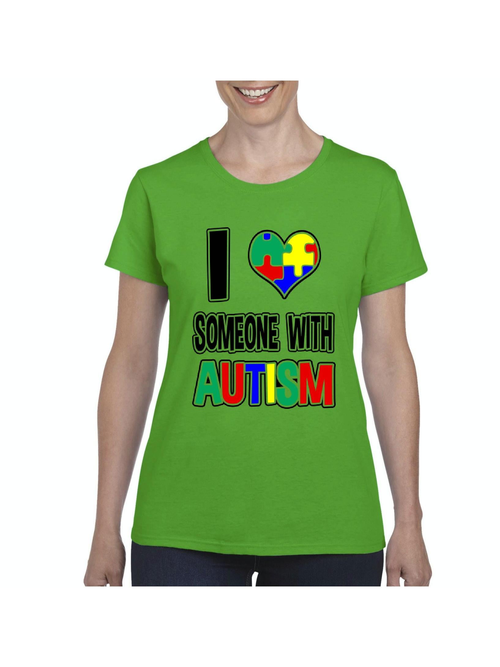 Women's T-Shirt Short Sleeve - Autism Awareness