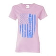 thumbnail image 1 of Women's T-Shirt Short Sleeve - Autism Flag, 1 of 5
