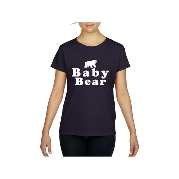 Women's T-Shirt Short Sleeve - Baby Bear