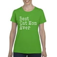 thumbnail image 1 of Women's T-Shirt Short Sleeve - Best Cat Mom, 1 of 5