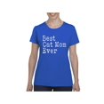 thumbnail image 1 of Women's T-Shirt Short Sleeve - Best Cat Mom, 1 of 5