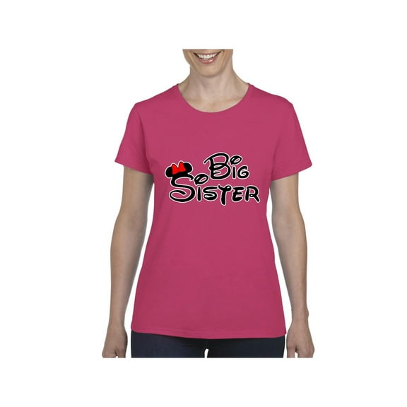 Women's T-Shirt Short Sleeve - Big Sister
