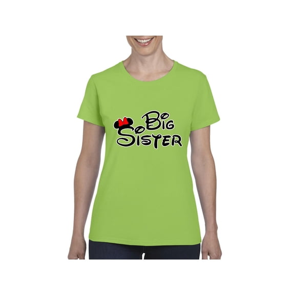 Women's T-Shirt Short Sleeve - Big Sister