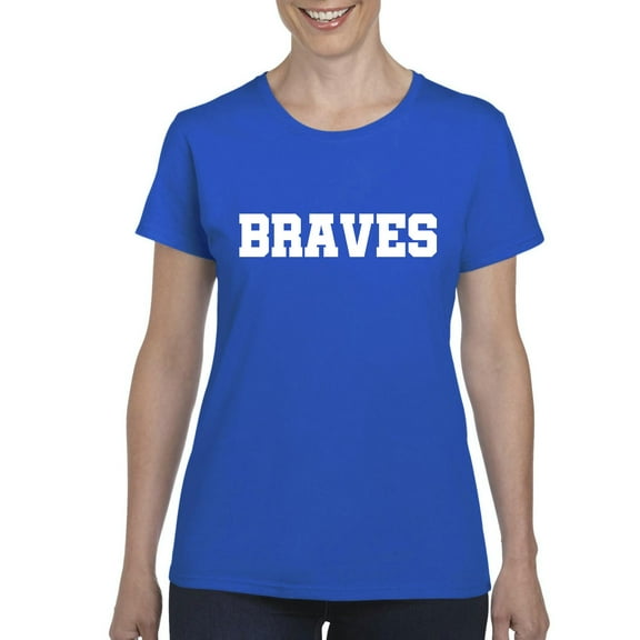 Women's T-Shirt Short Sleeve - Braves