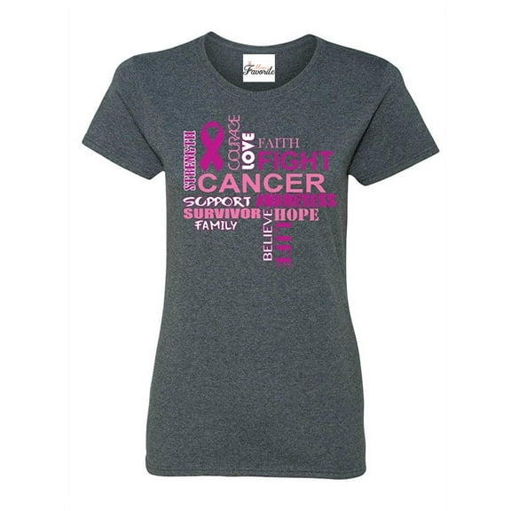 Women's T-Shirt Short Sleeve - Breast Cancer
