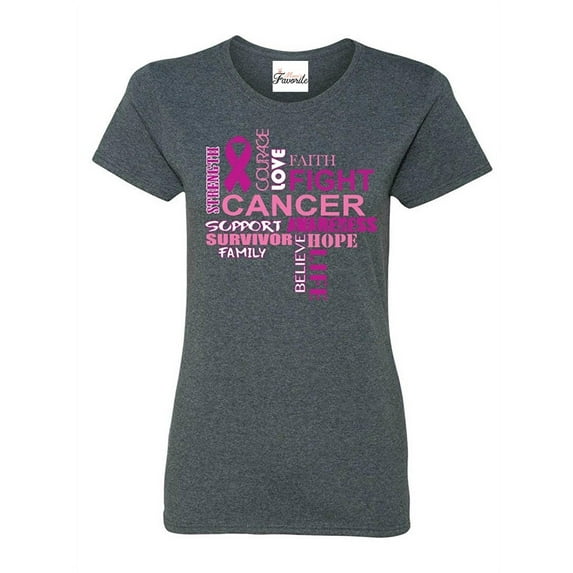 Women's T-Shirt Short Sleeve - Breast Cancer