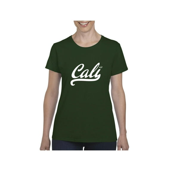 Women's T-Shirt Short Sleeve - California Cali