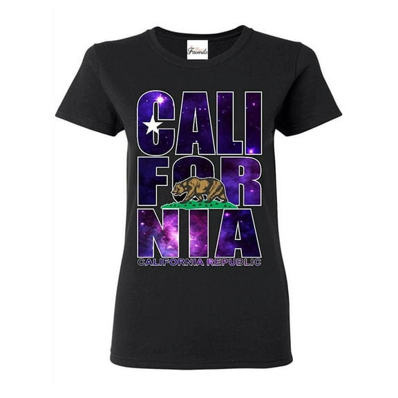 Women's T-Shirt Short Sleeve - California Cali