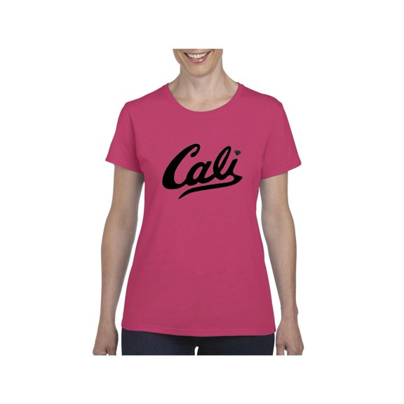 Women's T-Shirt Short Sleeve - California Cali