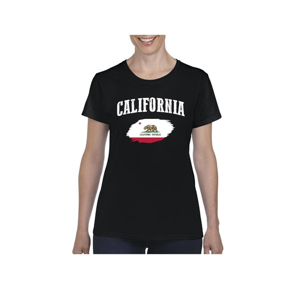 Women's T-Shirt Short Sleeve - California Cali