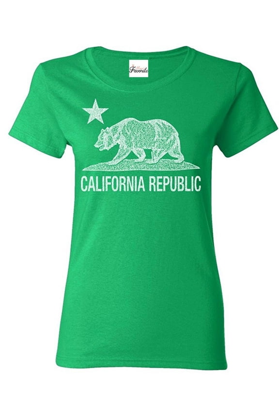 Women's T-Shirt Short Sleeve - California Cali