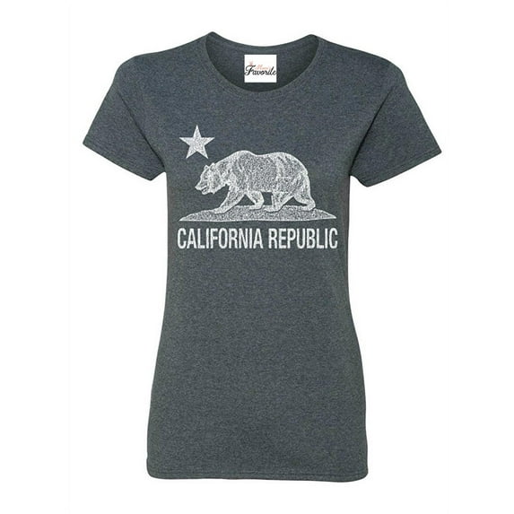 Women's T-Shirt Short Sleeve - California Cali