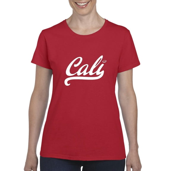 Women's T-Shirt Short Sleeve - California Cali