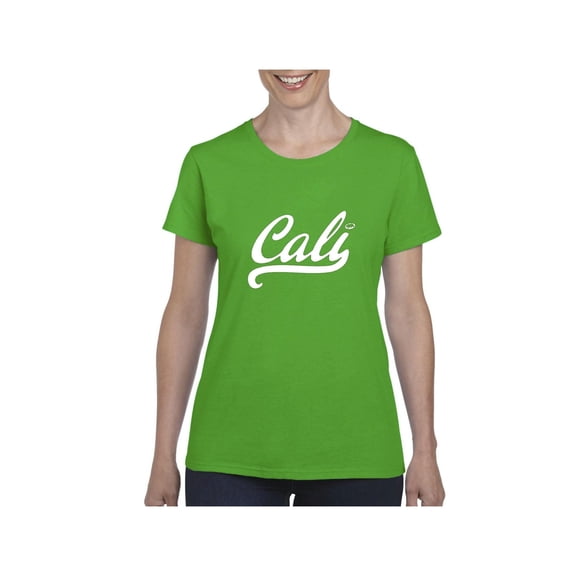 Women's T-Shirt Short Sleeve - California Cali