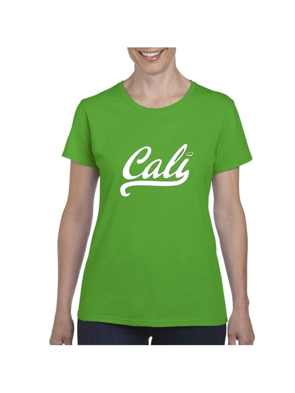 Women's T-Shirt Short Sleeve - California Cali