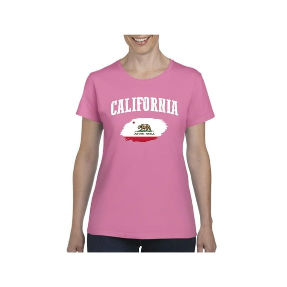 Women's T-Shirt Short Sleeve - California Cali