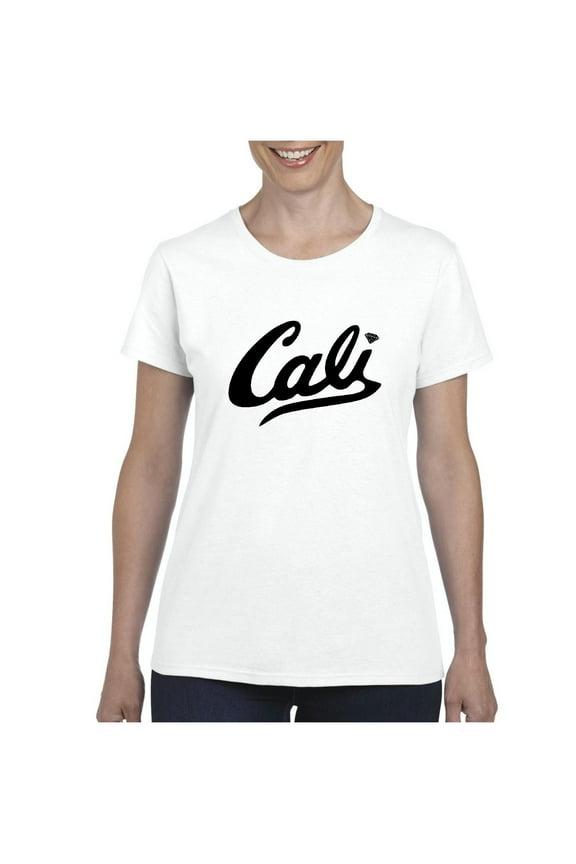 Women's T-Shirt Short Sleeve - California Cali