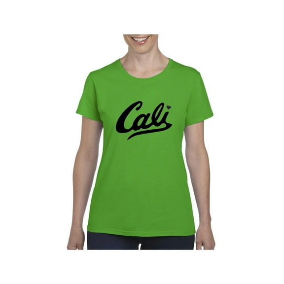 Women's T-Shirt Short Sleeve - California Cali