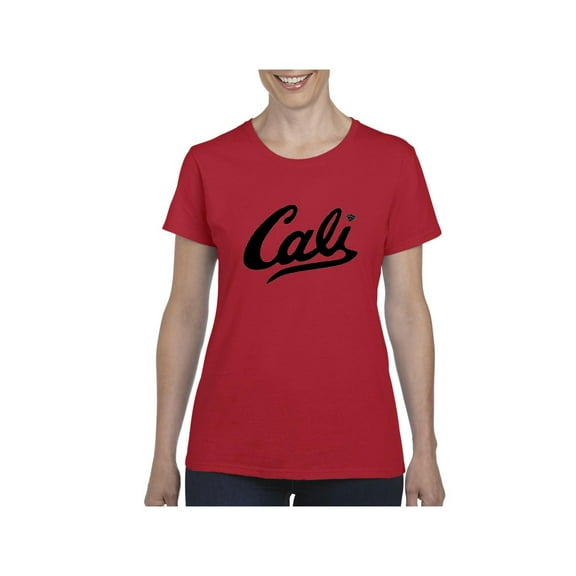 Women's T-Shirt Short Sleeve - California Cali