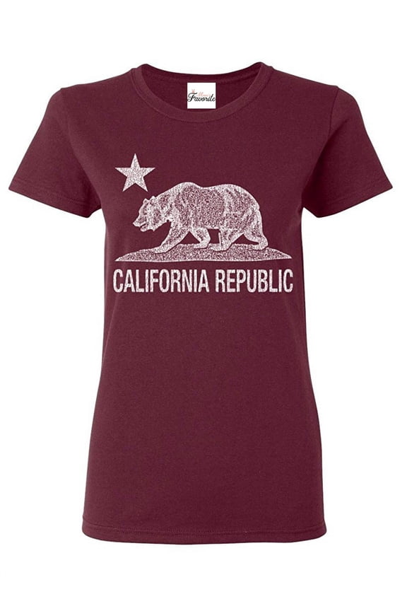 Women's T-Shirt Short Sleeve - California Cali