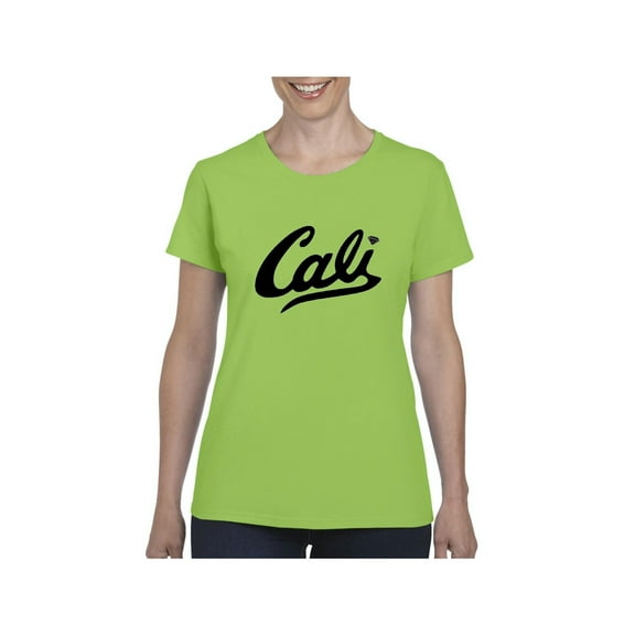 Women's T-Shirt Short Sleeve - California Cali
