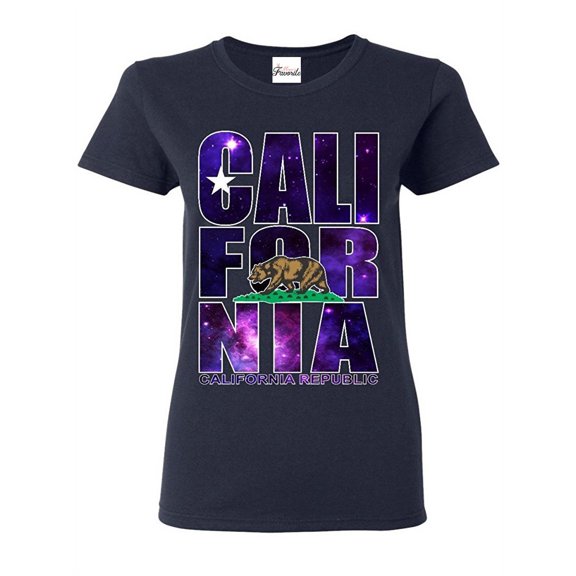 Women's T-Shirt Short Sleeve - California Cali