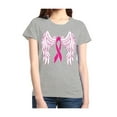 thumbnail image 1 of Women's T-Shirt Short Sleeve - Cancer Ribbon, 1 of 5