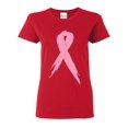 thumbnail image 1 of Women's T-Shirt Short Sleeve - Cancer Ribbon, 1 of 5