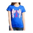 thumbnail image 1 of Women's T-Shirt Short Sleeve - Cancer Ribbon, 1 of 5