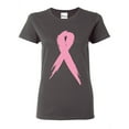 thumbnail image 1 of Women's T-Shirt Short Sleeve - Cancer Ribbon, 1 of 5