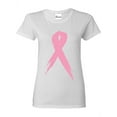 thumbnail image 1 of Women's T-Shirt Short Sleeve - Cancer Ribbon, 1 of 5
