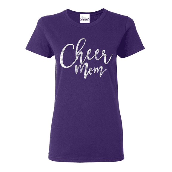 Women's T-Shirt Short Sleeve - Cheer Mom