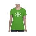 thumbnail image 1 of Women's T-Shirt Short Sleeve - Christmas Snowflake, 1 of 5