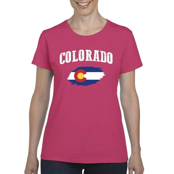 IWPF - Women's T-Shirt Short Sleeve - Colorado Flag