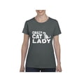 thumbnail image 1 of Women's T-Shirt Short Sleeve - Crazy Cat Lady, 1 of 5